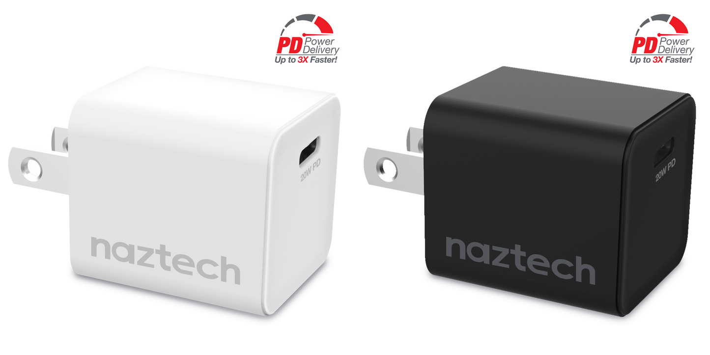 Naztech 20W PD Mini Fast Wall Charger