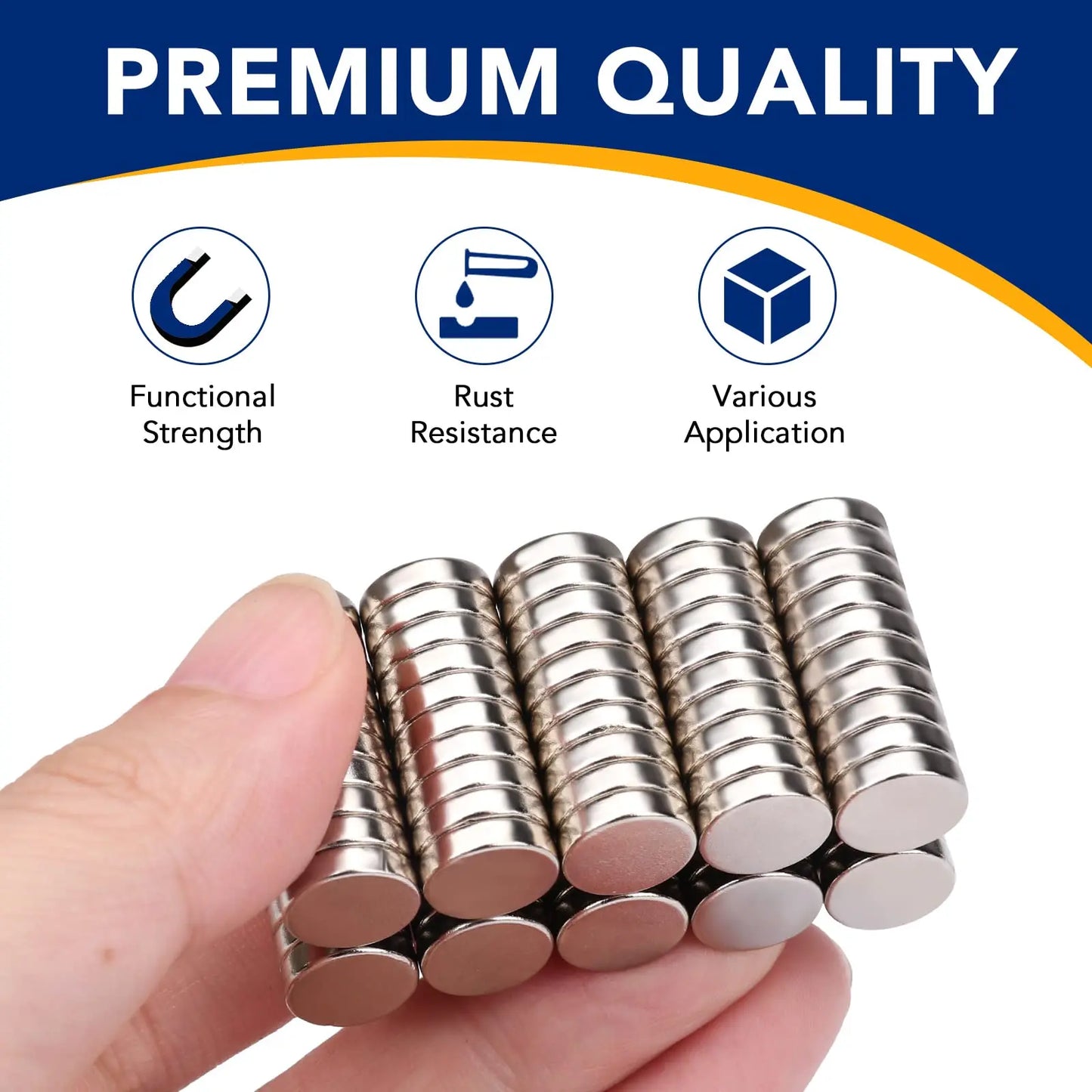 Super Strong Neodymium Disc Magnets Powerful Rare Earth Magnets for