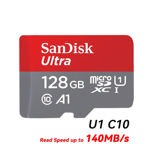 SanDisk Ultra A1 Micro SD Memory Card V10 C10 U1 32GB 64G 128G 256G