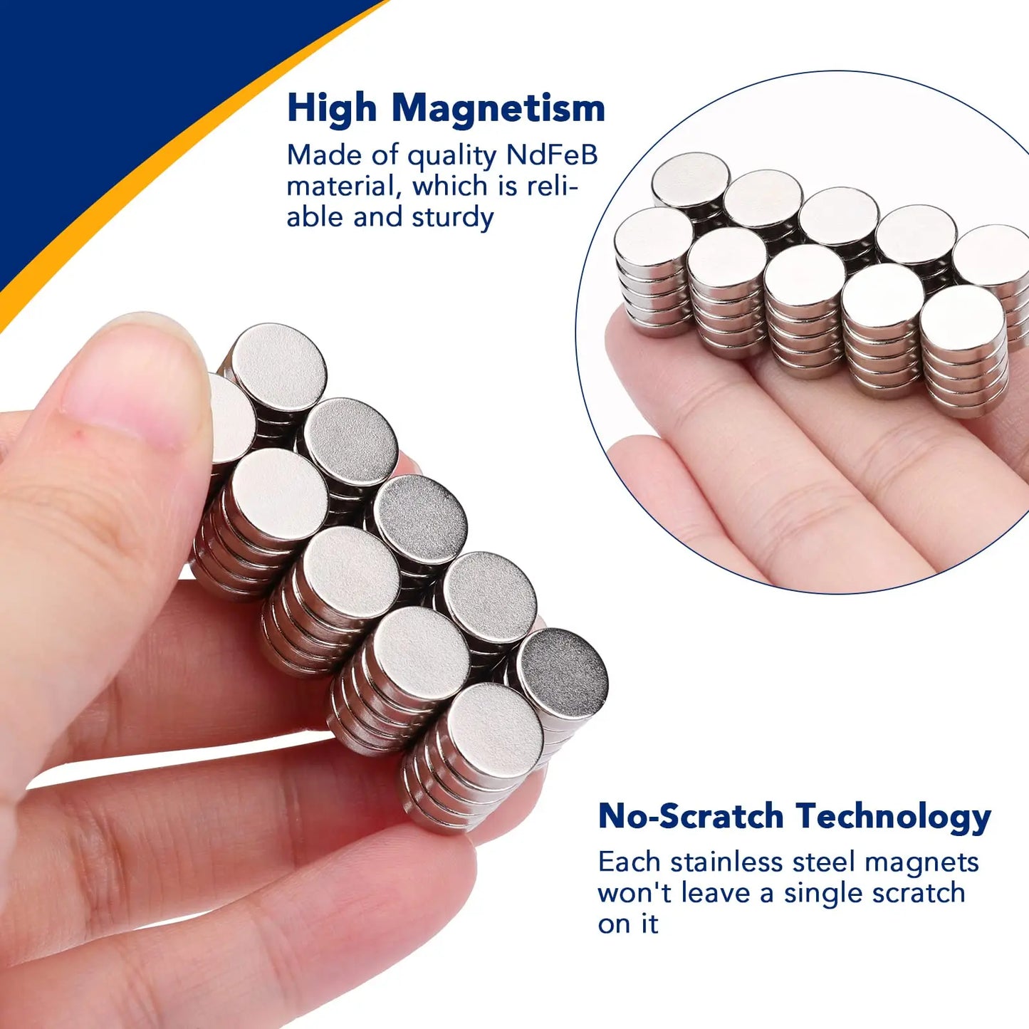 Super Strong Neodymium Disc Magnets Powerful Rare Earth Magnets for