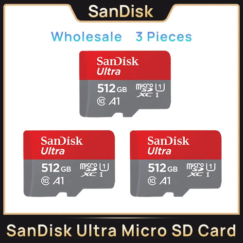 SanDisk Ultra A1 Micro SD Memory Card V10 C10 U1 32GB 64G 128G 256G